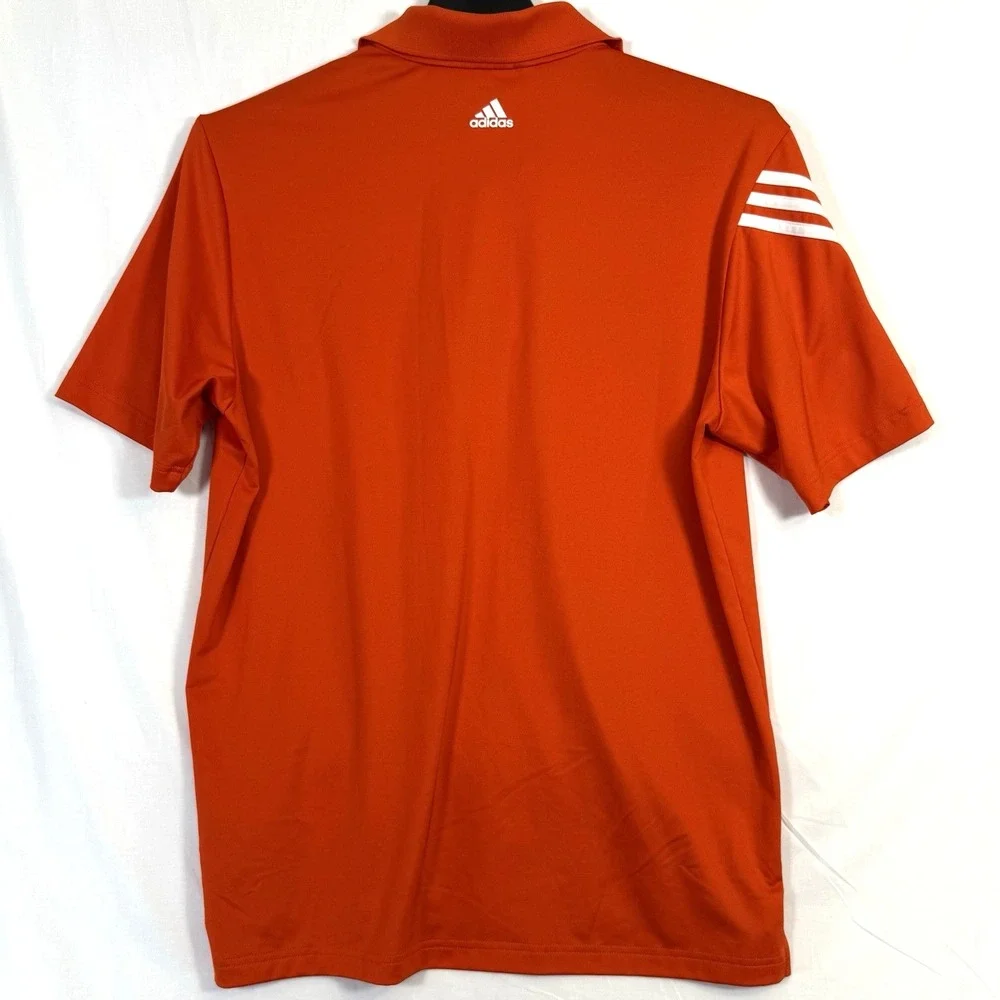 ADIDAS puremotion Golf Polo Men's Medium (44 x 27 in) Bright Orange Athletic‎
